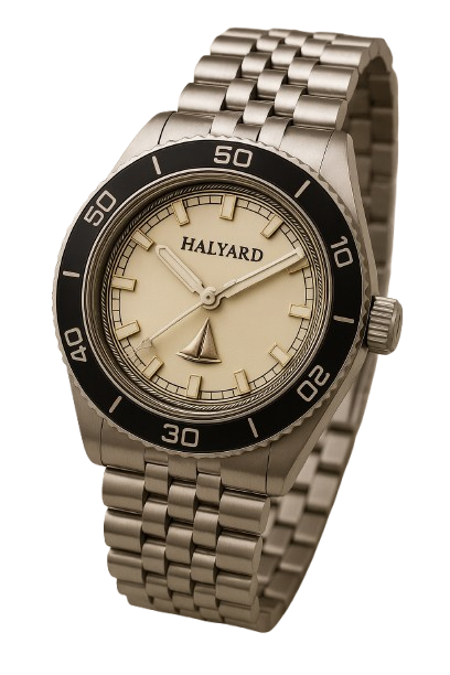 The Halyard - Black Leather